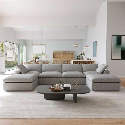 Customizable Grey Modular Sofa- BRAND NEW IN BOX