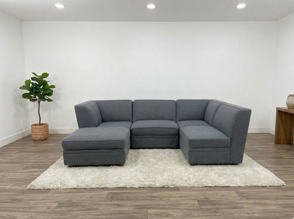 Costco Grey Modular Sectional Sofa (Pre-Owned)