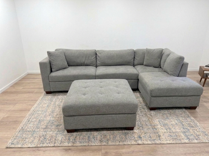 Thomasville Grey Sectional Sofa (Pre-Owned)